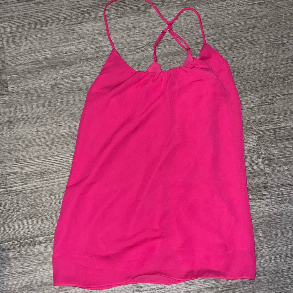 Pink tank top